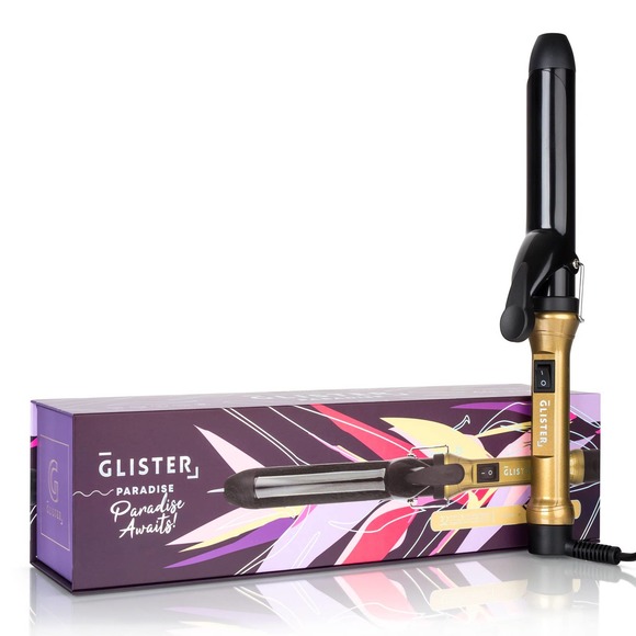 Glister - Paradise 32mm Max Volume Clip Curler - Champagne - Picture 1 of 6